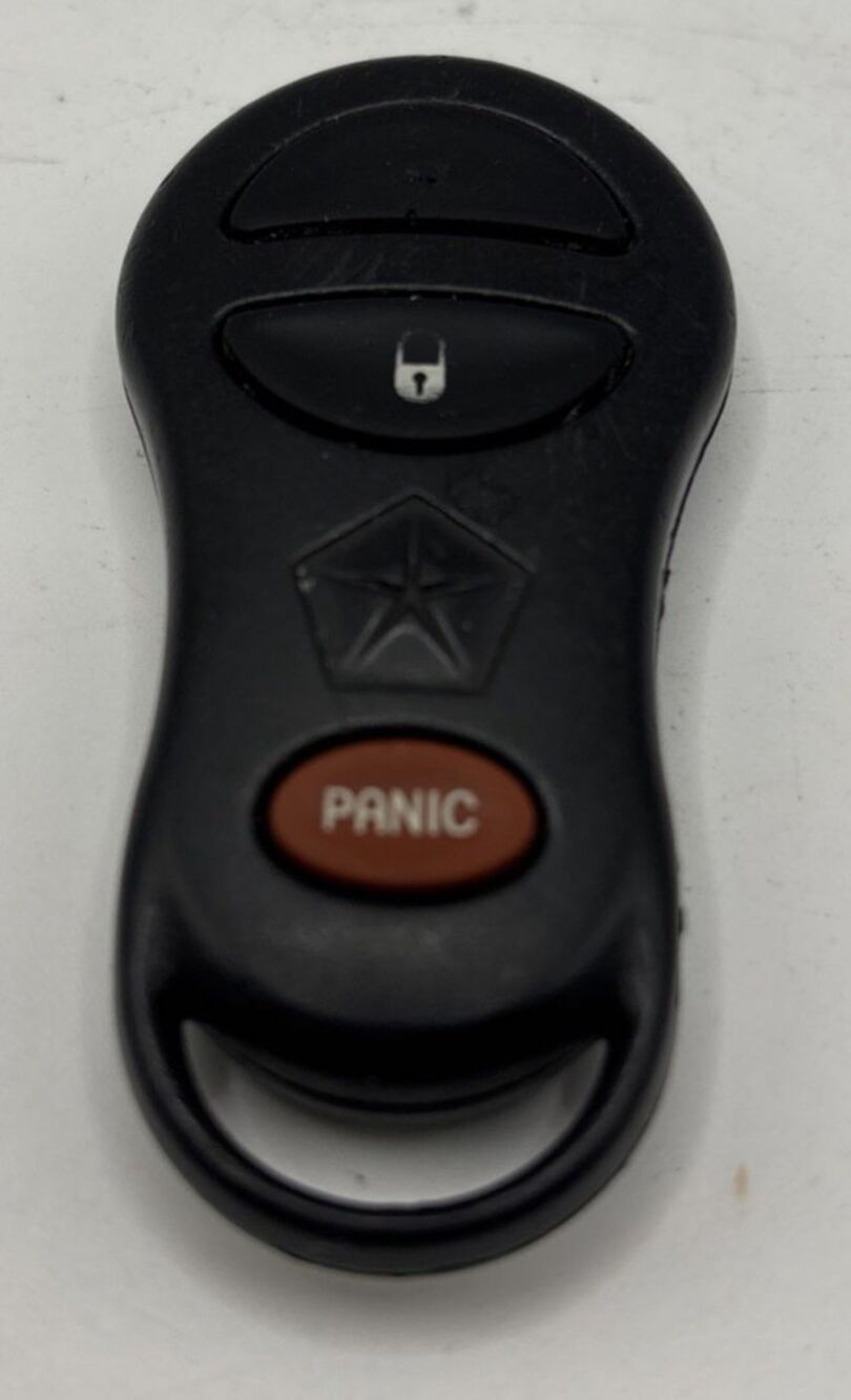 ORIGINAL DODGE CHRYSLER 01-04 REMOTE KEY LESS ENTRY OEM FOB ALARM SUV 3-BUTTONS